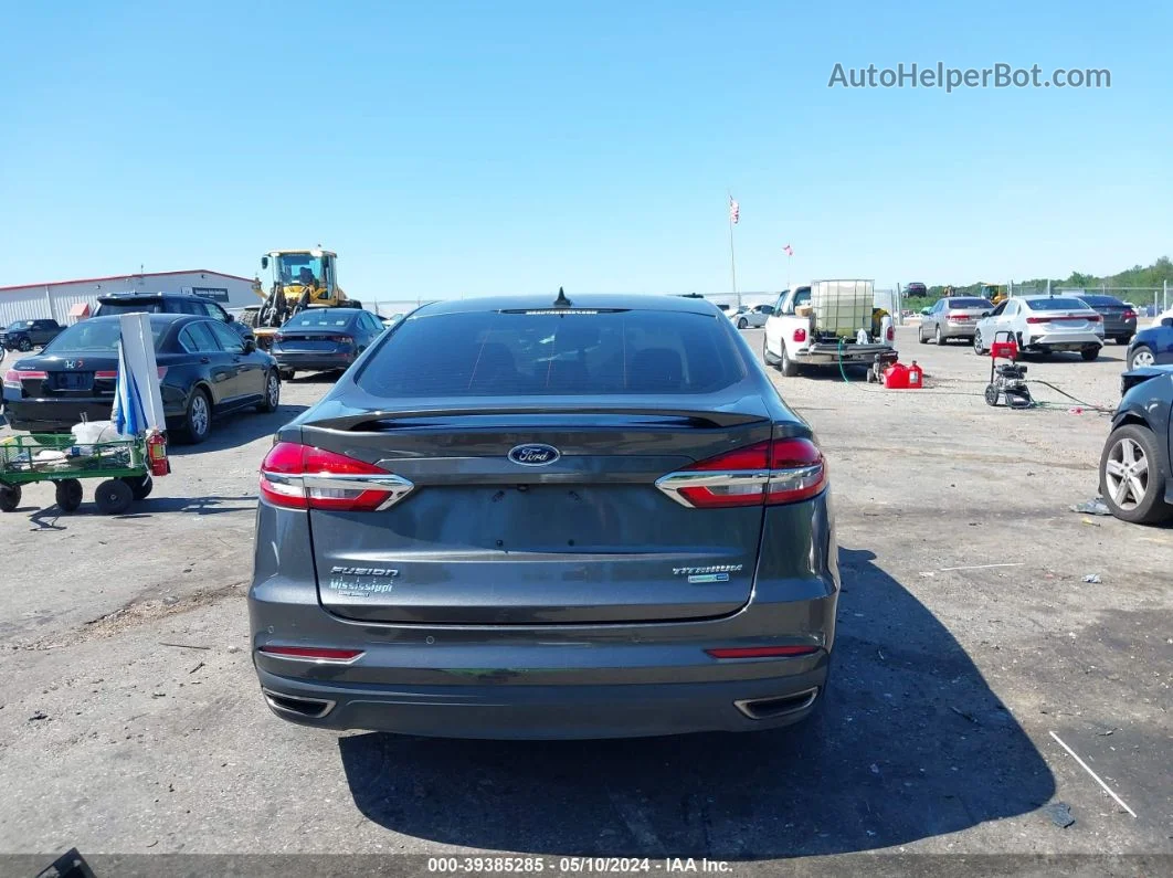 2019 Ford Fusion Titanium Black vin: 3FA6P0D95KR142092