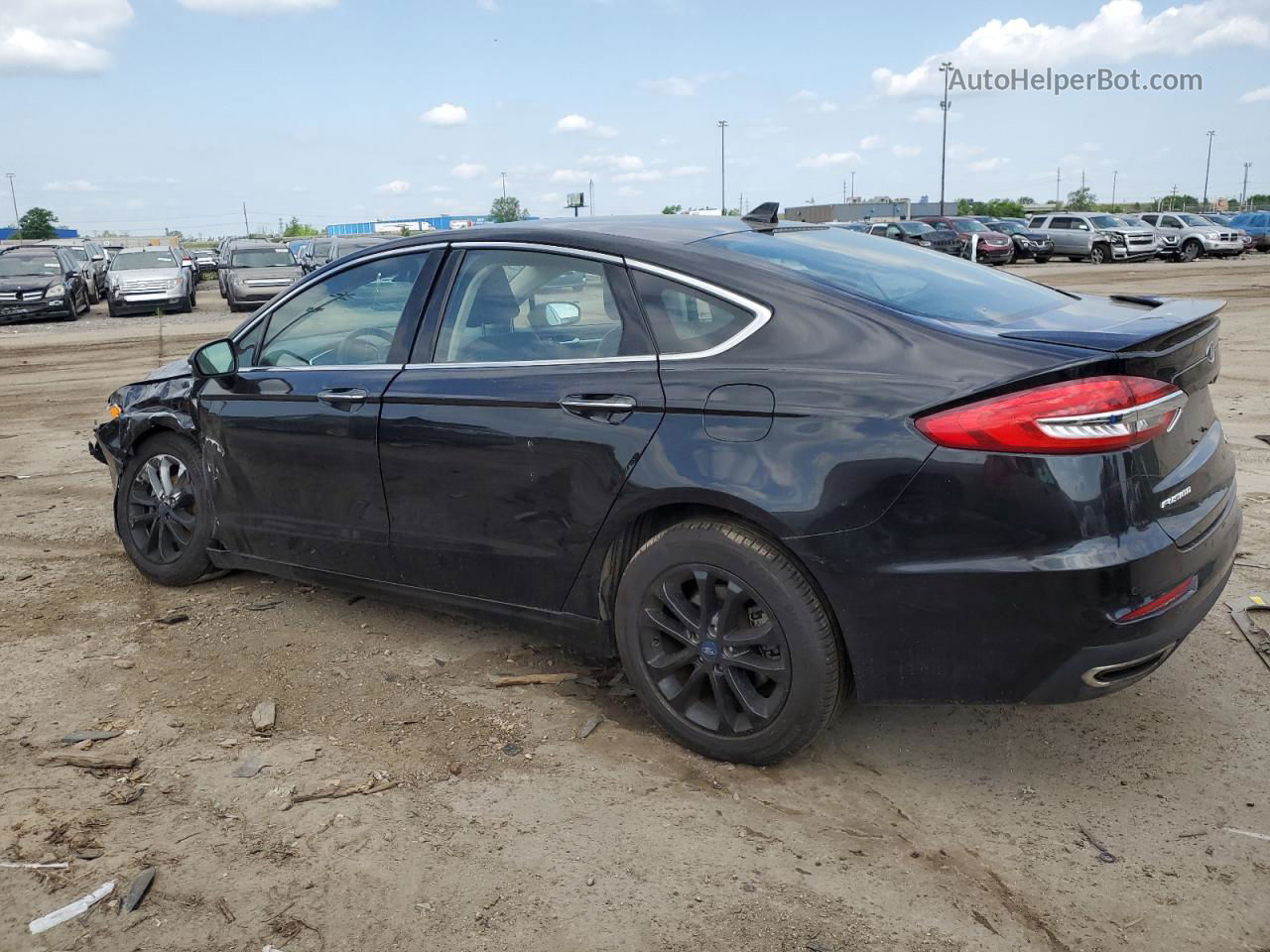 2020 Ford Fusion Titanium Black vin: 3FA6P0D95LR136567