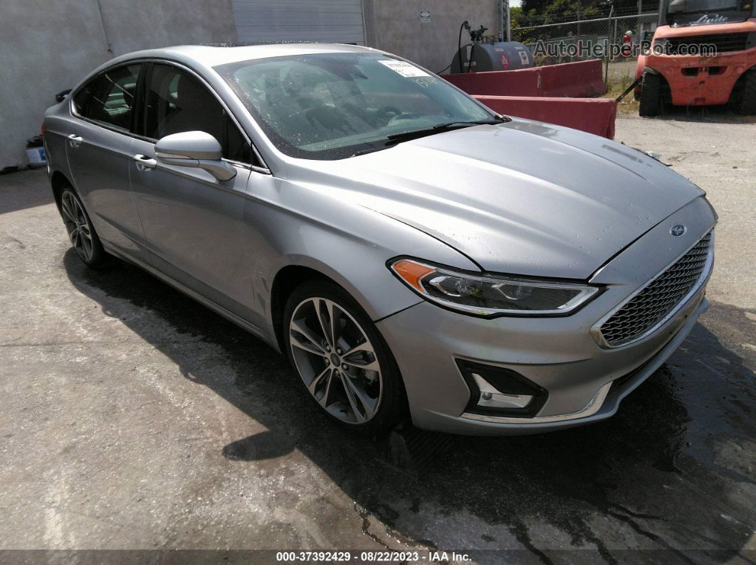 2020 Ford Fusion Titanium Silver vin: 3FA6P0D95LR151764