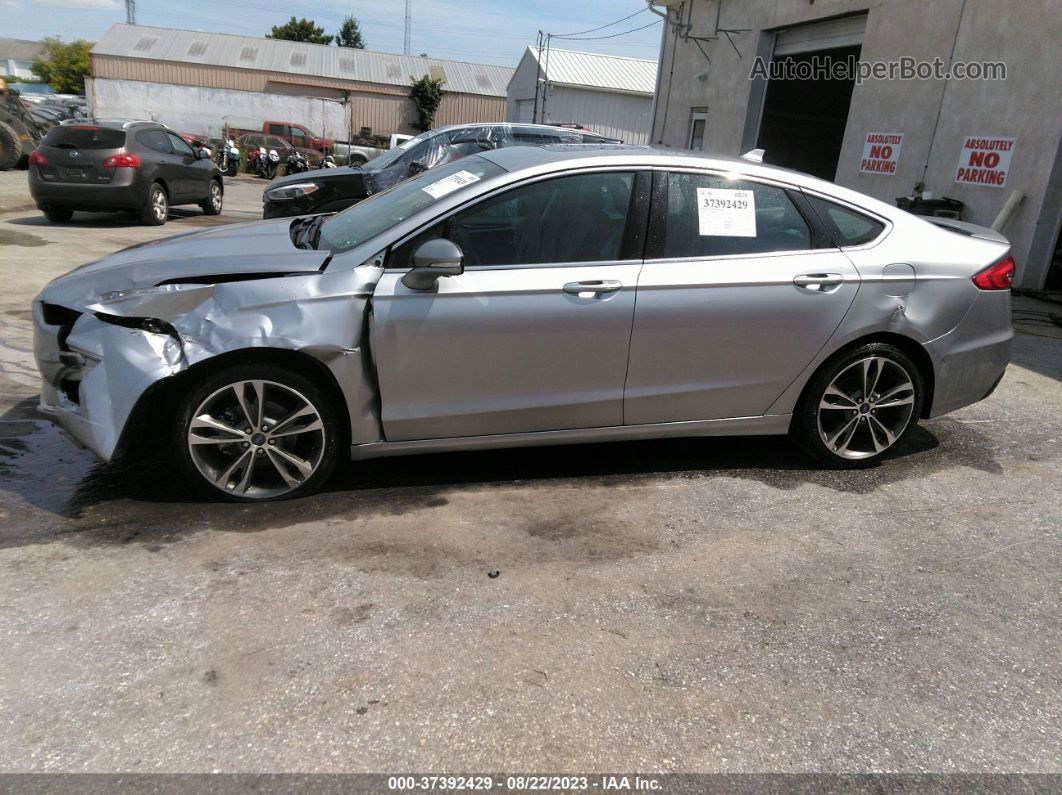 2020 Ford Fusion Titanium Silver vin: 3FA6P0D95LR151764