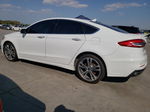 2020 Ford Fusion Titanium White vin: 3FA6P0D95LR176194