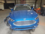 2020 Ford Fusion Titanium Синий vin: 3FA6P0D95LR193237