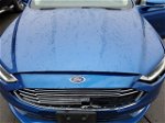 2018 Ford Fusion Titanium/platinum Синий vin: 3FA6P0D96JR124327
