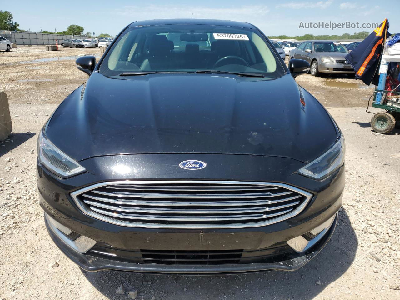 2018 Ford Fusion Titanium/platinum Black vin: 3FA6P0D96JR137787