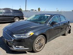 2018 Ford Fusion Titanium/platinum Black vin: 3FA6P0D96JR233578