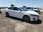 2019 Ford Fusion Titanium White vin: 3FA6P0D96KR243626