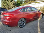 2019 Ford Fusion Titanium Red vin: 3FA6P0D96KR247532