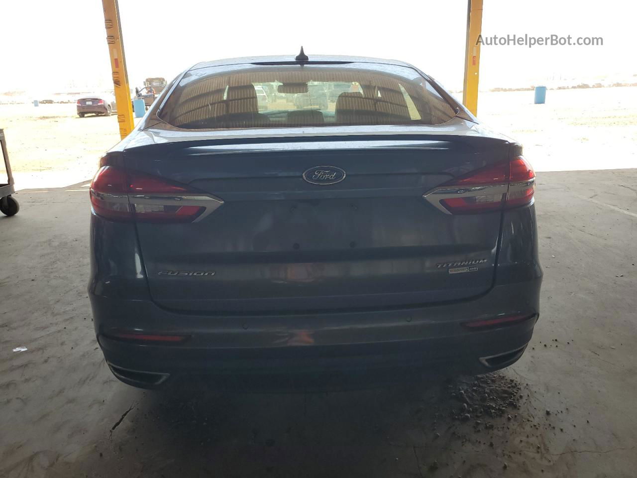 2020 Ford Fusion Titanium Gray vin: 3FA6P0D96LR192792