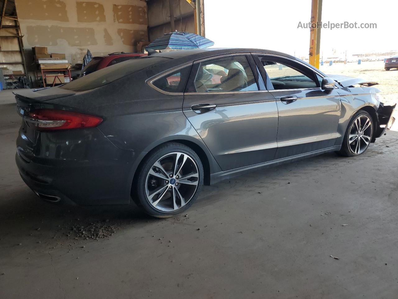 2020 Ford Fusion Titanium Gray vin: 3FA6P0D96LR192792