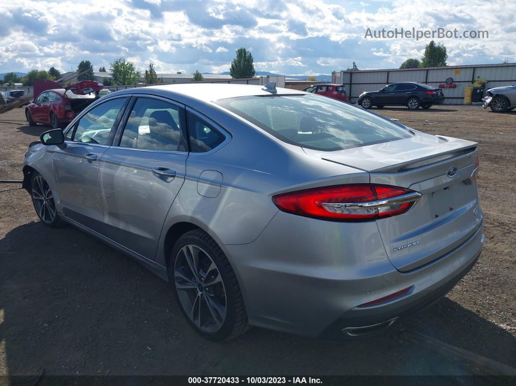 2020 Ford Fusion Titanium Серебряный vin: 3FA6P0D96LR194266