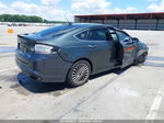 2015 Ford Fusion Titanium Gray vin: 3FA6P0D97FR270503