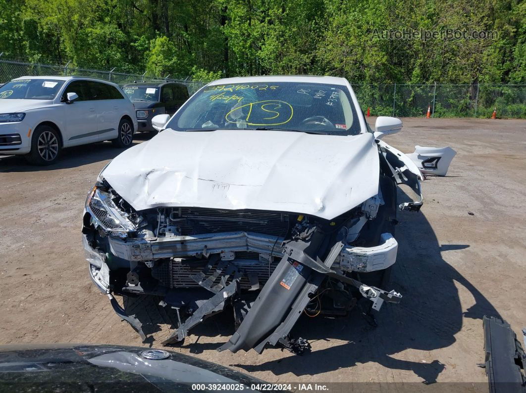 2020 Ford Fusion Titanium White vin: 3FA6P0D97LR133797