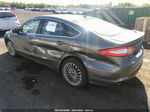 2013 Ford Fusion Titanium Серый vin: 3FA6P0D98DR271074