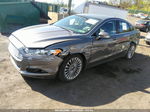 2013 Ford Fusion Titanium Серый vin: 3FA6P0D98DR271074