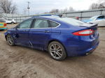 2014 Ford Fusion Titanium Blue vin: 3FA6P0D98ER109463