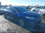 2014 Ford Fusion Titanium Blue vin: 3FA6P0D98ER380281