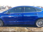 2014 Ford Fusion Titanium Blue vin: 3FA6P0D98ER380281