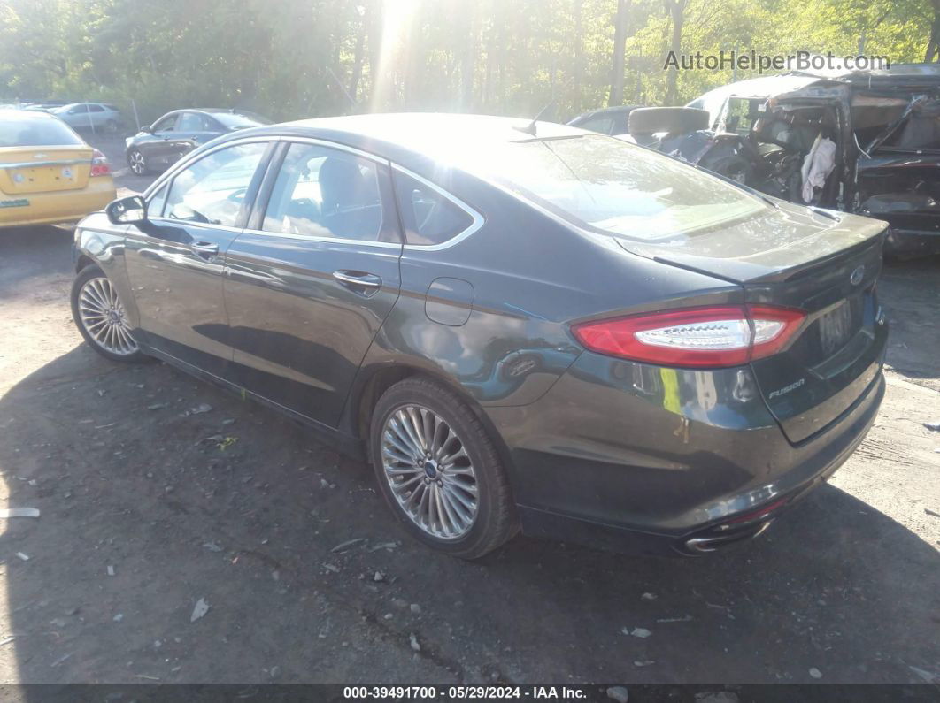 2015 Ford Fusion Titanium Gray vin: 3FA6P0D98FR250678