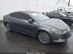 2017 Ford Fusion Titanium Gray vin: 3FA6P0D98HR382780