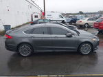 2017 Ford Fusion Titanium Gray vin: 3FA6P0D98HR382780