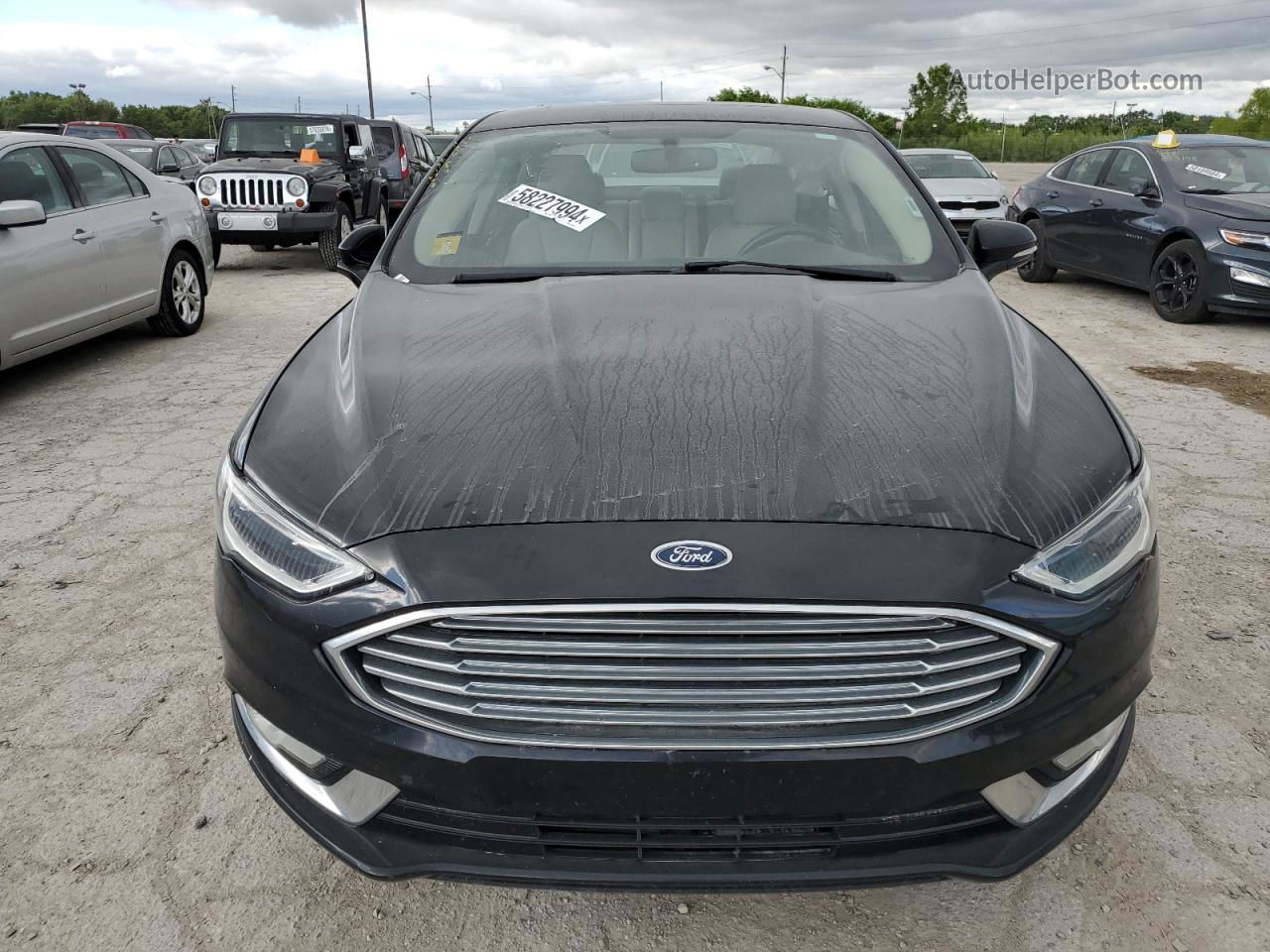 2018 Ford Fusion Titanium/platinum Black vin: 3FA6P0D98JR151240