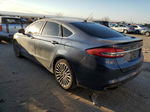 2018 Ford Fusion Titanium/platinum Blue vin: 3FA6P0D98JR233565