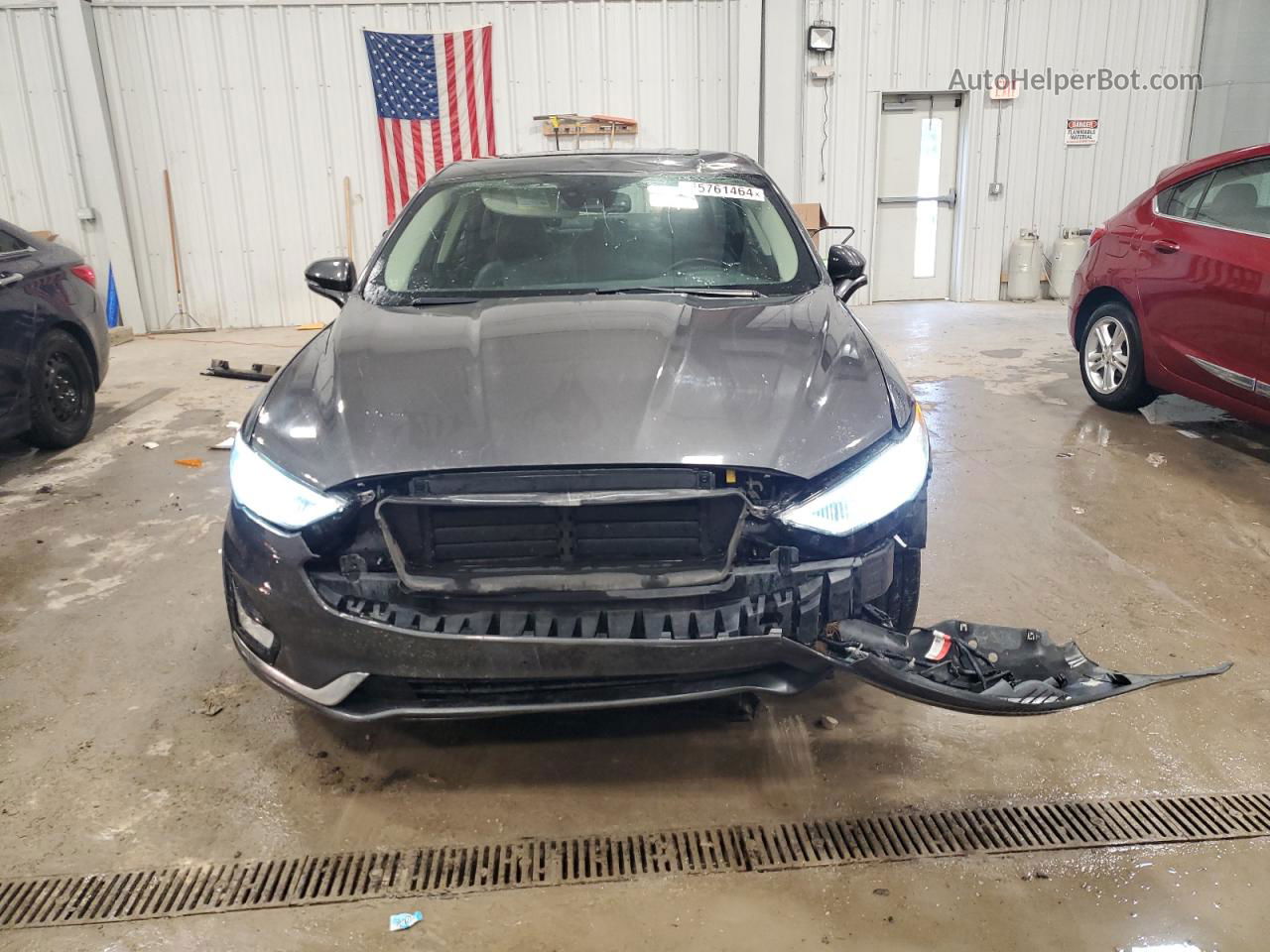 2019 Ford Fusion Titanium Charcoal vin: 3FA6P0D98KR240520