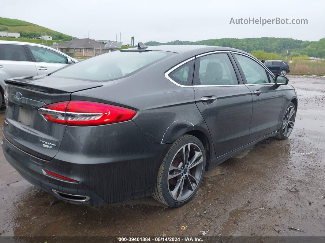 2020 Ford Fusion Titanium Gray vin: 3FA6P0D98LR130620