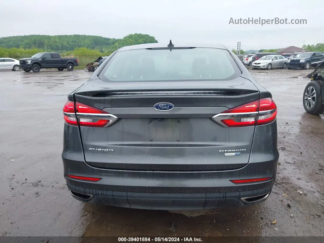 2020 Ford Fusion Titanium Gray vin: 3FA6P0D98LR130620