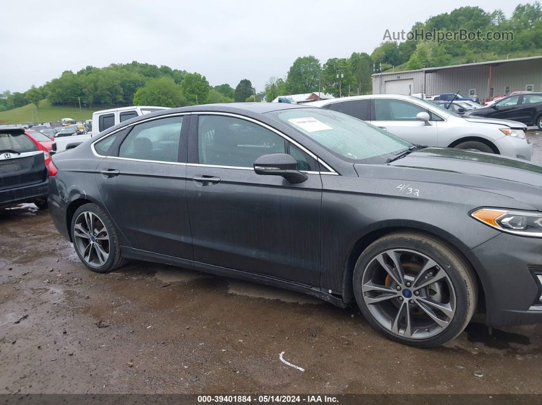 2020 Ford Fusion Titanium Gray vin: 3FA6P0D98LR130620