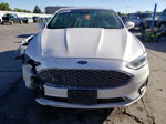 2020 Ford Fusion Titanium White vin: 3FA6P0D98LR181115