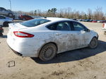 2013 Ford Fusion Titanium White vin: 3FA6P0D99DR211417