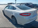 2013 Ford Fusion Titanium White vin: 3FA6P0D99DR291429