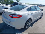 2013 Ford Fusion Titanium White vin: 3FA6P0D99DR291429