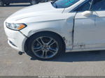 2013 Ford Fusion Titanium Белый vin: 3FA6P0D99DR291429