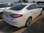 2016 Ford Fusion Titanium White vin: 3FA6P0D99GR111502
