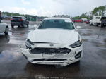 2019 Ford Fusion Titanium White vin: 3FA6P0D99KR186550