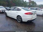 2019 Ford Fusion Titanium White vin: 3FA6P0D99KR186550