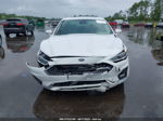 2019 Ford Fusion Titanium White vin: 3FA6P0D99KR186550