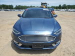 2018 Ford Fusion Titanium/platinum Blue vin: 3FA6P0D9XJR241537