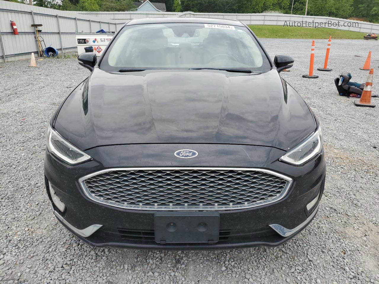 2019 Ford Fusion Titanium Black vin: 3FA6P0D9XKR153024