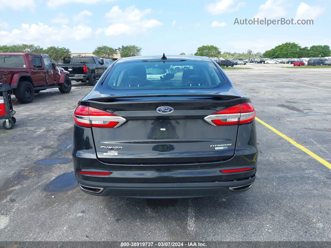 2020 Ford Fusion Titanium Black vin: 3FA6P0D9XLR151453