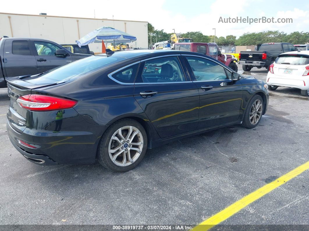 2020 Ford Fusion Titanium Black vin: 3FA6P0D9XLR151453