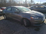 2013 Ford Fusion S Серый vin: 3FA6P0G70DR121745