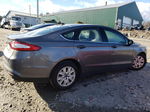 2013 Ford Fusion S Gray vin: 3FA6P0G70DR121745