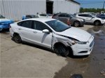 2013 Ford Fusion S Белый vin: 3FA6P0G70DR196557