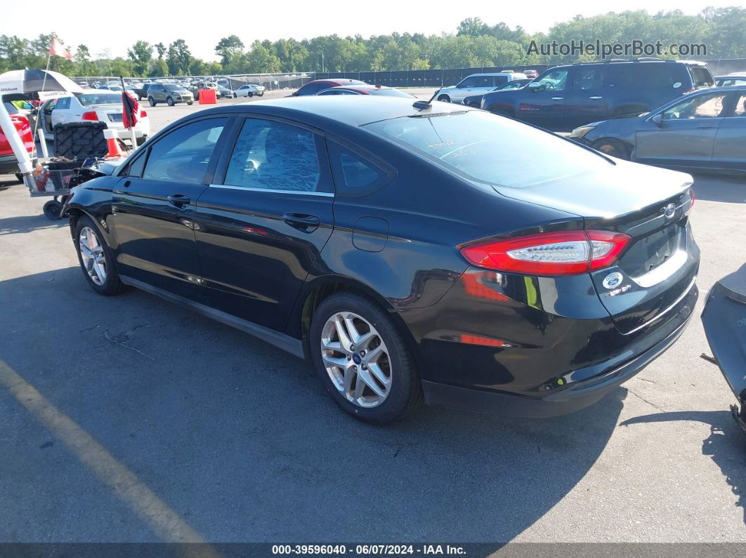 2013 Ford Fusion S Black vin: 3FA6P0G70DR259026