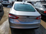 2014 Ford Fusion S Серебряный vin: 3FA6P0G70ER394802