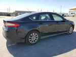 2016 Ford Fusion S Black vin: 3FA6P0G70GR156242