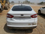 2016 Ford Fusion S White vin: 3FA6P0G70GR287784